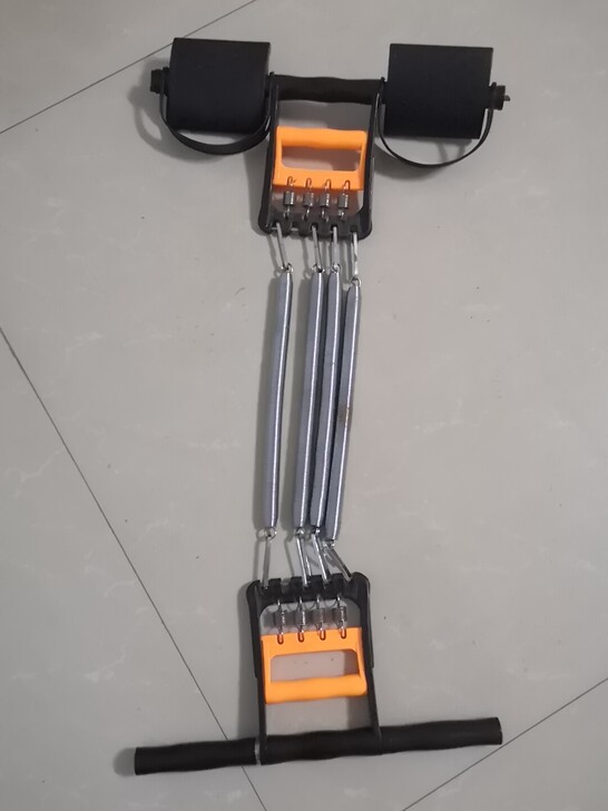 多功能脚蹬拉力器练臂肌扩胸器臂力器握力器男...