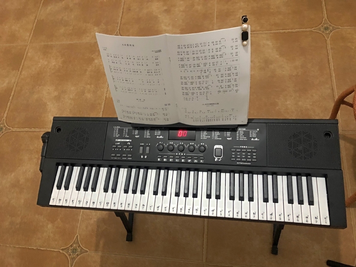 多功能电子琴充电初学者儿童成年人61键盘幼...