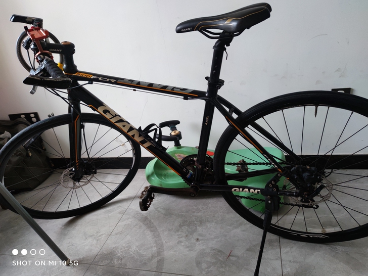 捷安特自行车成色如图小个子可能骑不了车大，...