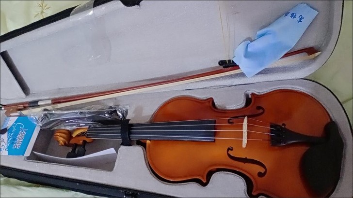 手工实木小提琴初学考级演奏琴儿童成人练习男...