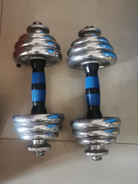 哑铃,质量非常好,铁的,顶何公交站自取