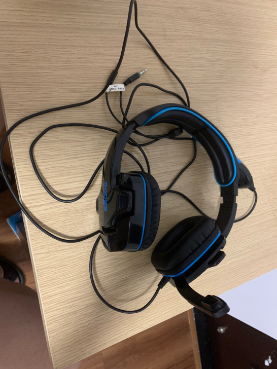 赛德斯头戴式有线吃鸡语音耳机 皮套已换新