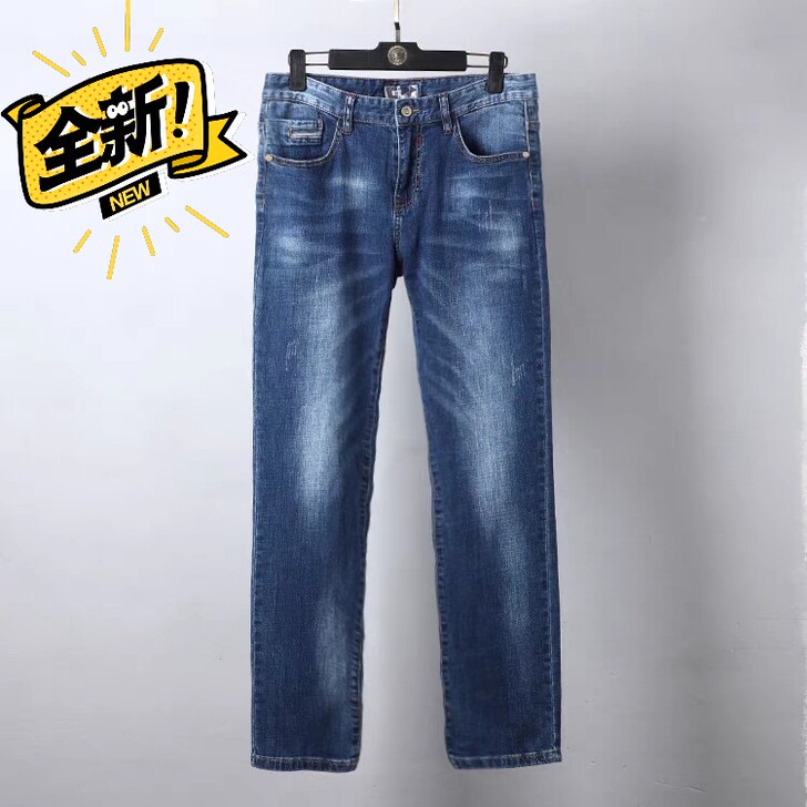 豆家撤柜牛货 外贸男装工厂剪标尾货直筒修身...