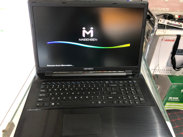 麦本本17.3寸笔记本.配置看图吧！里面还...