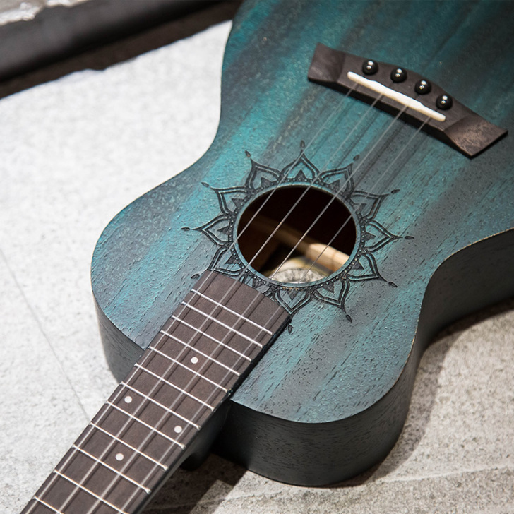 尤克里里23寸全桃花心木初学者入门男女学生...