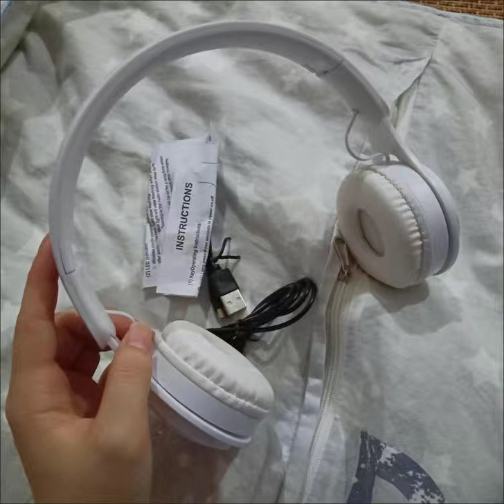 包邮新品马卡龙无线蓝牙耳机头戴式耳机重低音...