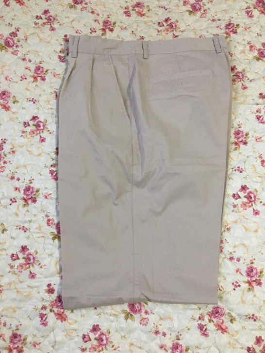 涤 工作服裤子夏季薄款 170 浅灰色全新...