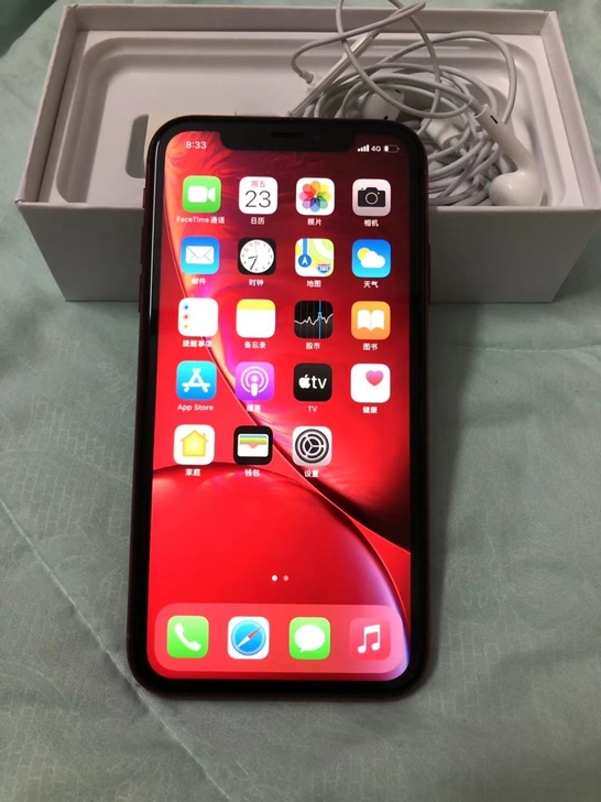 苹果iPhone XR 红色 三网 支持验...