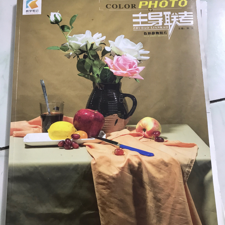 美术联考、校考色彩、素描写生照片书