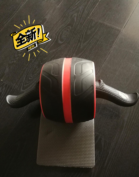 自动回弹健腹轮腹肌轮初学者滚轮男女收腹静音...