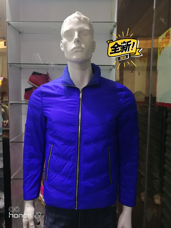 七匹狼男装柜专撤架新全正品90%白鸭绒羽绒服