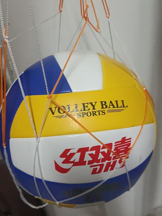 几乎全新红双喜排球