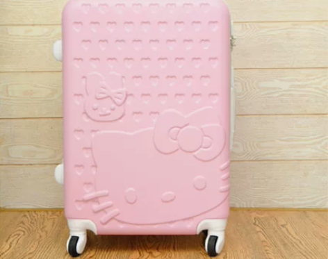 Hello Kitty猫拉杆箱可爱行李箱女...