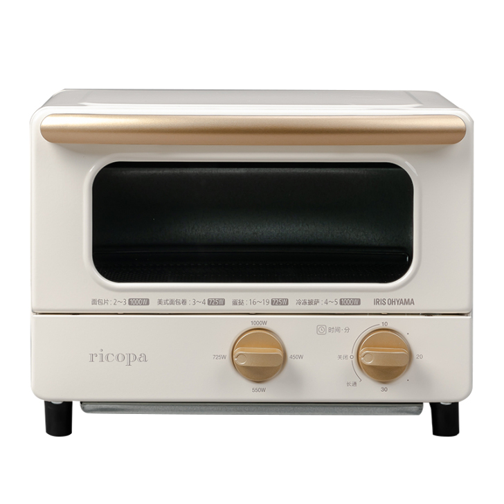 日本爱丽思电烤箱家用烘焙小型迷你多功能小烤...
