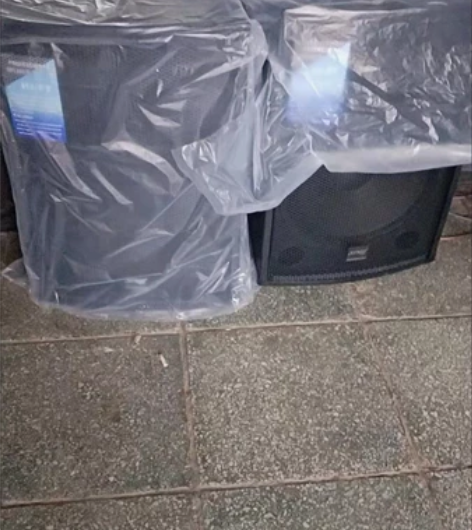 全新闲置12寸舞台音箱重低音家用户外ktv...