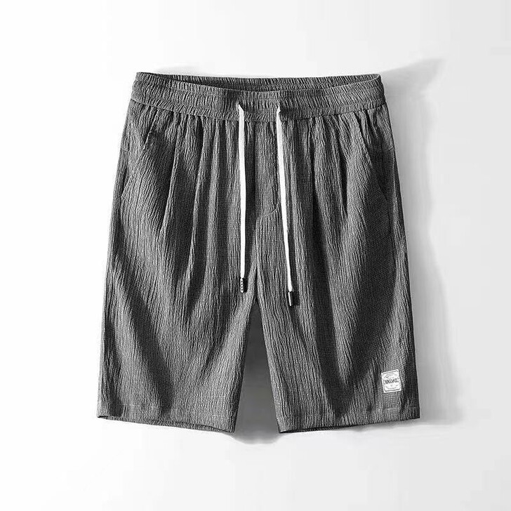 夏季短裤男冰丝薄款宽松运动裤子男青年潮流百...