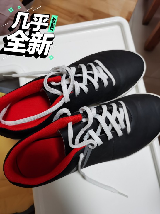 男生休闲运动鞋轻便跑步鞋,买大了,穿不了。...