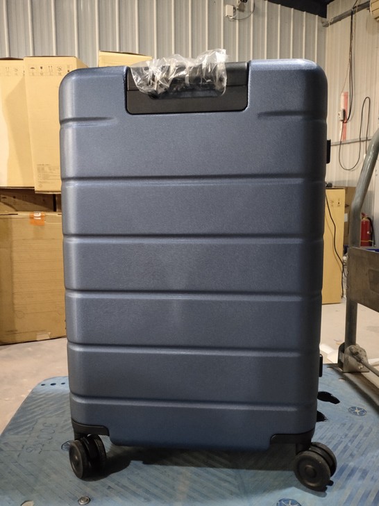 小米24寸蓝色拉杆箱,全新无瑕疵,静音万向...