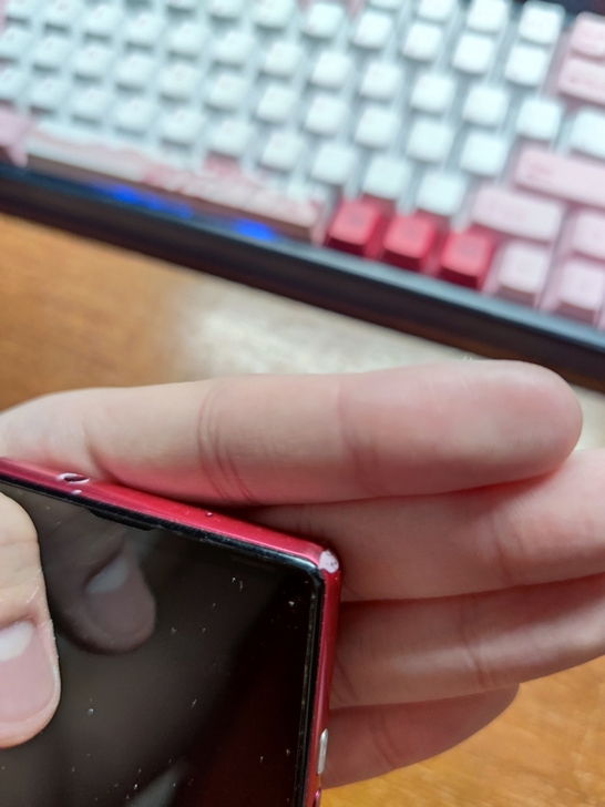 夏普502sh,高刷屏,自定义7成新,边角...