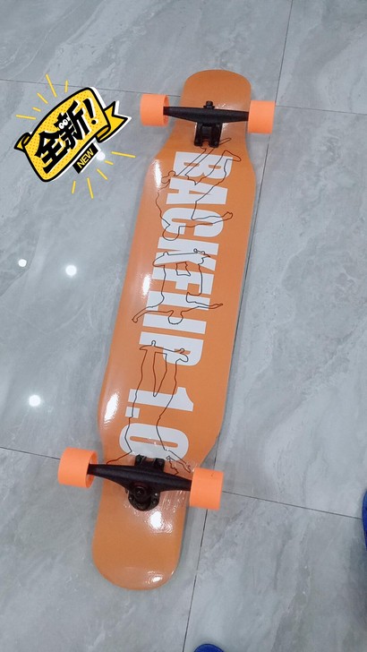 全新 [低价转手]专业木雪长板滑板男女生刷...