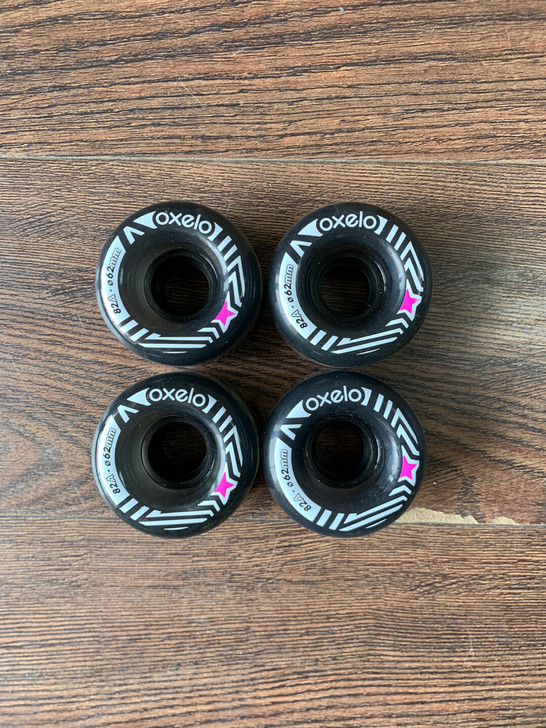 滑板轮子双翘刷街轮长板平花轮62mm82a...