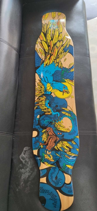 圣甲虫长板RA舞板板面玻纤长板