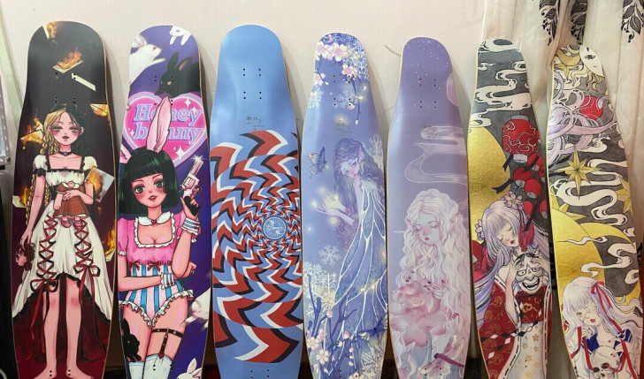 locus浅秋长板紫梦新月朱砂白月月影甜星...