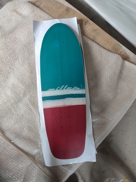 陆地冲浪板面经典版型，长31*宽10英寸，...