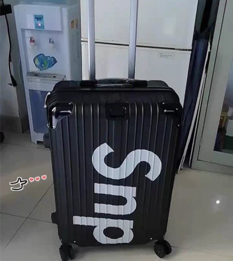 20寸旅行箱sup铝框拉杆箱红色拉杆箱男女...