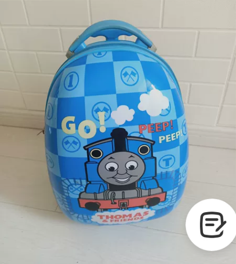 托马斯儿童拉杆箱18寸轻微使用痕迹，实体购...