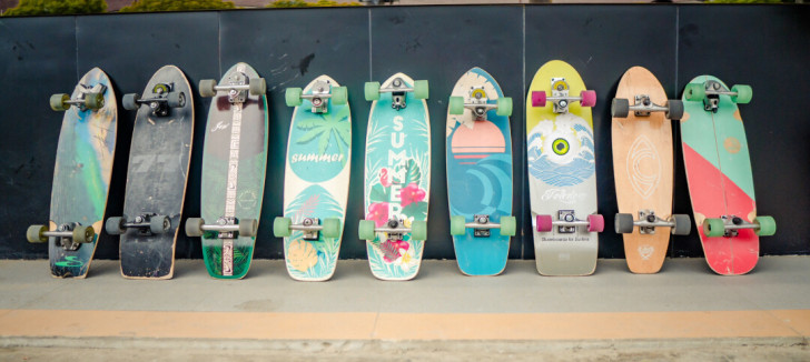 全新陆地冲浪板！pu桥弹簧桥都有！各大品牌...