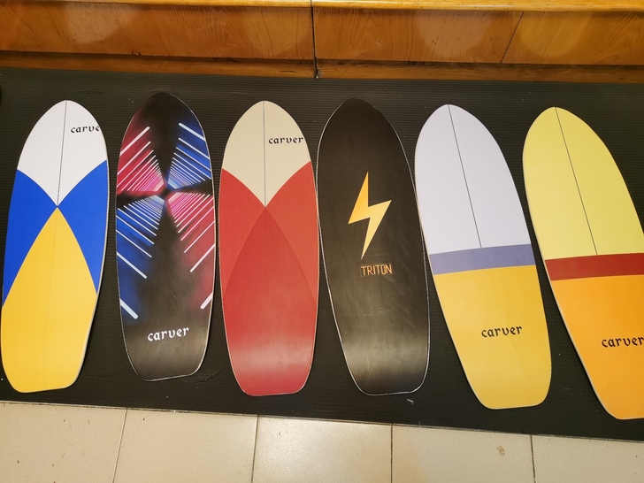carver陆地冲浪板板面160