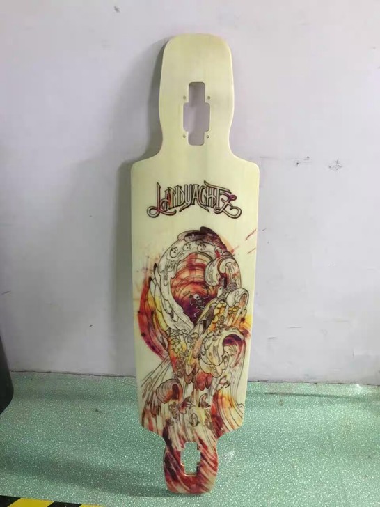 甩卖一块landyachtz的速降板舞板长...