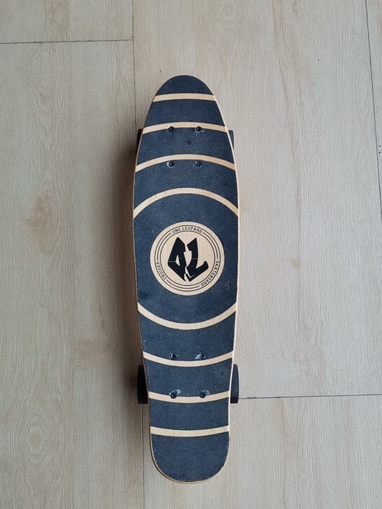 一豹巡洋舰F1黑轮小鱼板,九成新。当时觉得...