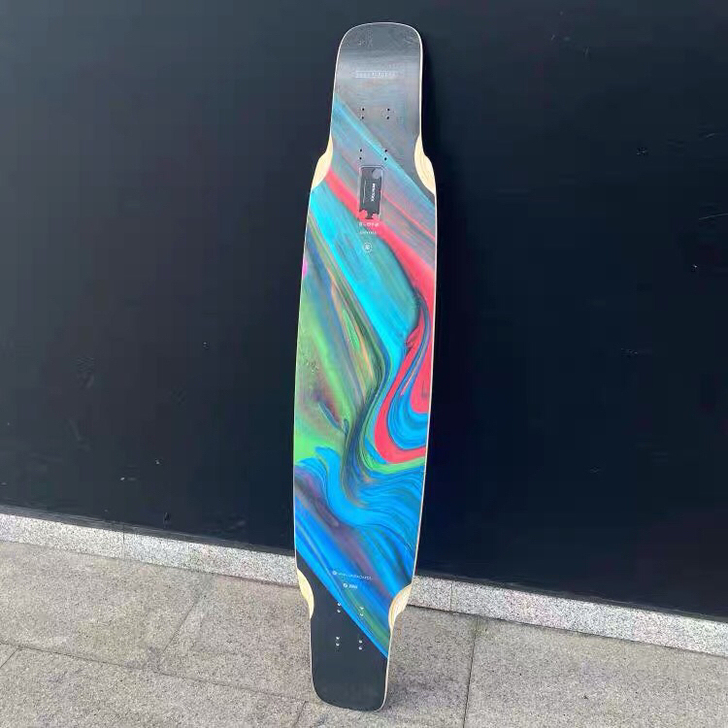 宇宙轻量化刚长板，配奶盖轴，蓝色p桥，已不...