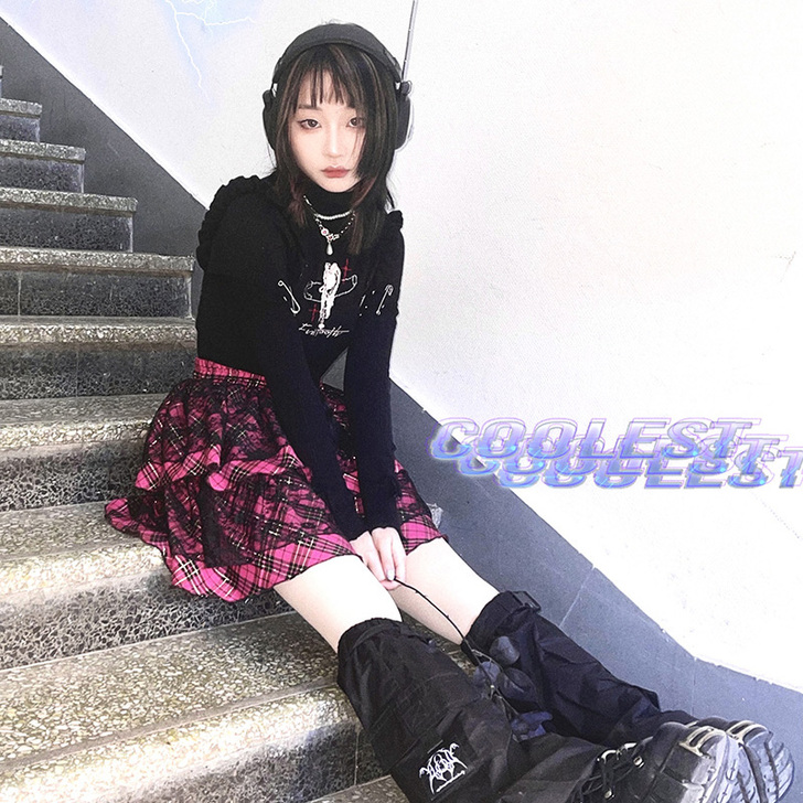 辣妹半身裙本人165只穿过一次！