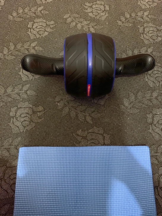 【 健身房不干了 】 自动回弹健腹轮腹肌轮...