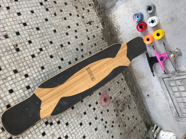 特价魔术师长板滑板战翼长板冰龙长板孔雀鱼长...