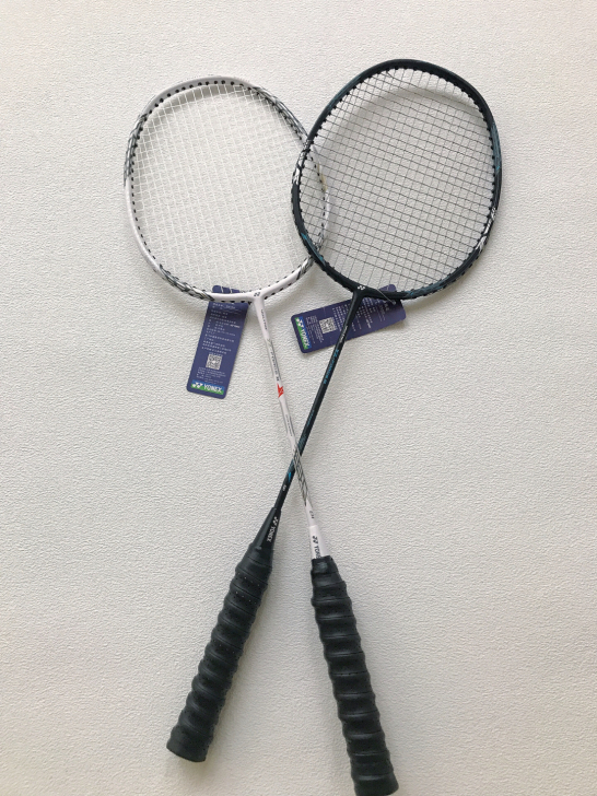 尤尼克斯羽毛球拍一对 个人一手闲置全碳素超...