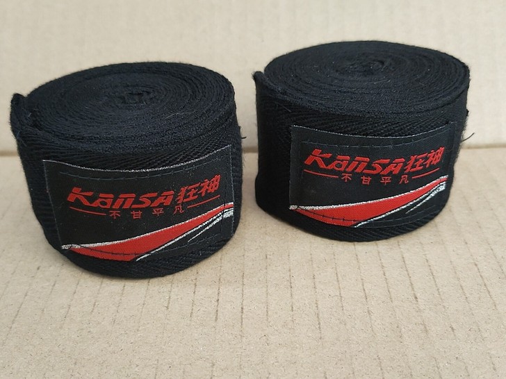 全新拳击绷带，5公分宽5米长，一副装