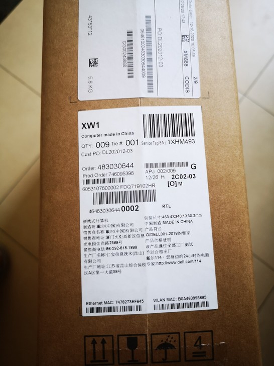 全新外星人m17笔记本，gtx1660ti...