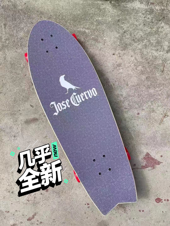 进口CX7弹簧桥陆地冲浪板免蹬地陆地巡航冲...