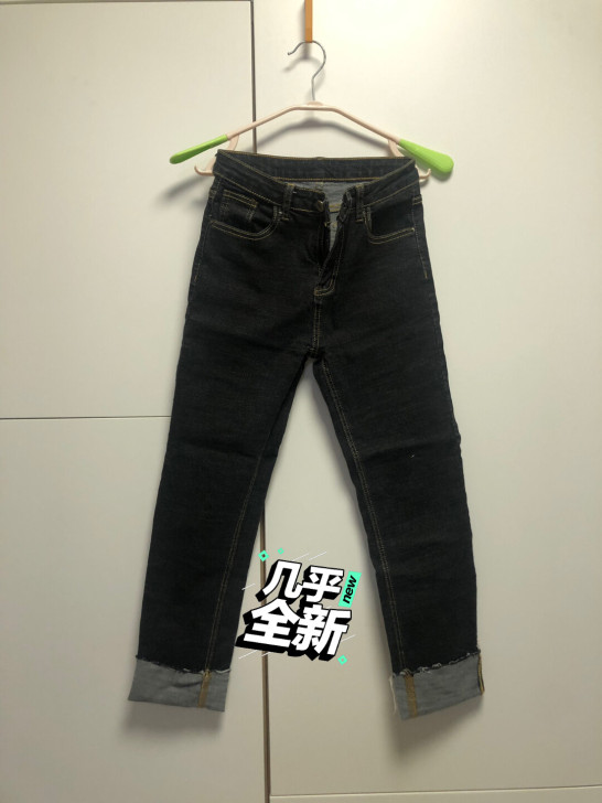 女装九分牛仔裤95新