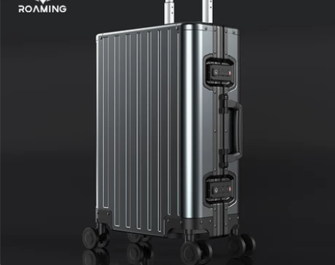 漫游全铝镁合金行李箱男女24铝框万向轮拉杆...