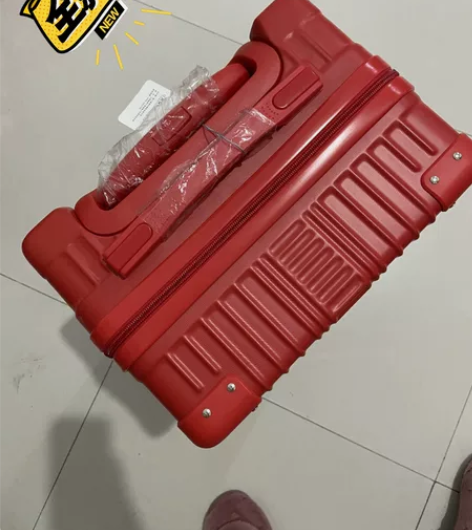 行李箱结婚新娘陪嫁箱嫁妆红色旅行箱密码拉杆...