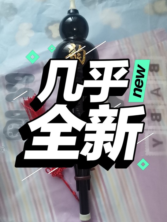 葫芦丝,几乎全新。60元