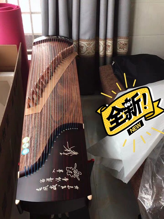 低价出售163实木古筝便宜出，配件齐全，有...