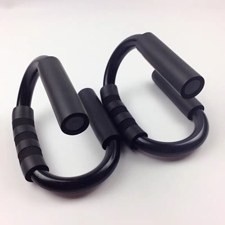 俯卧撑支架 S型钢制架练臂肌练胸肌家用俯卧...