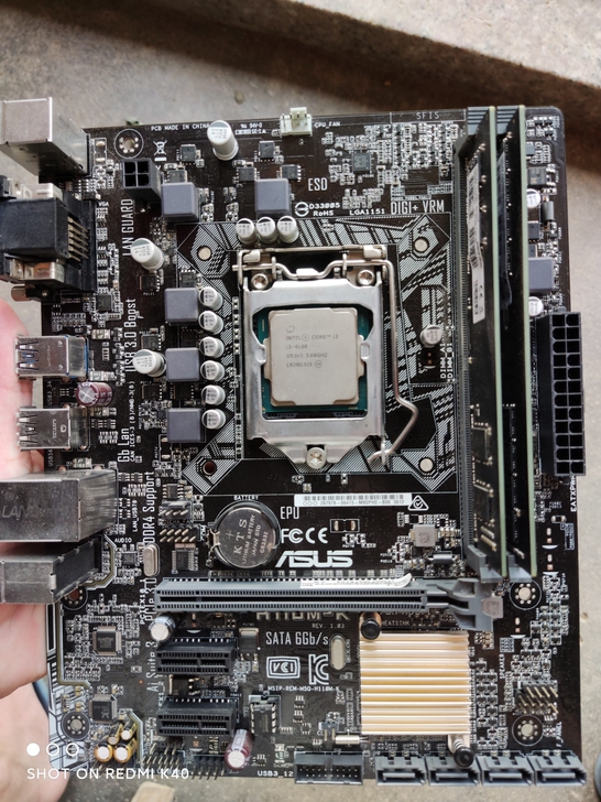 仅有主板和CPU