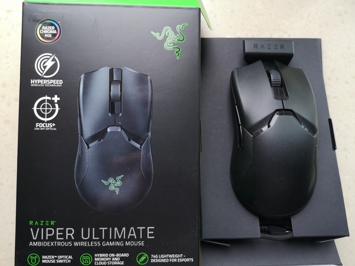 razer 雷蛇毒蝰终极版 无底座